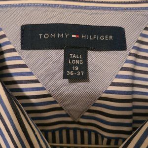 TOMMY HILFIGER Striped Button-Down Dress Shirt